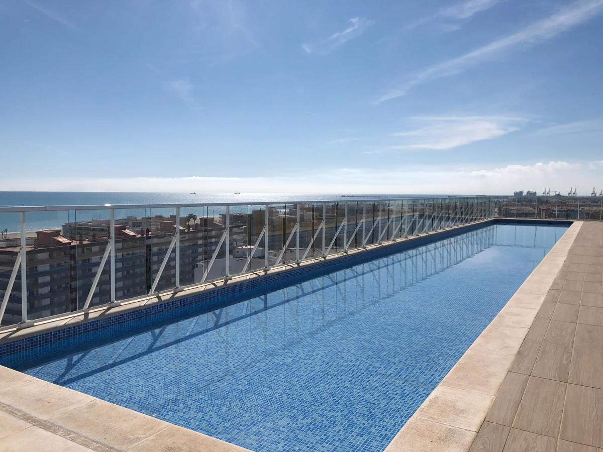 Global Properties, Apartamento De 2 Habitaciones Con Terraza Y Vistas Al Mar Canet d'En Berenguer Buitenkant foto