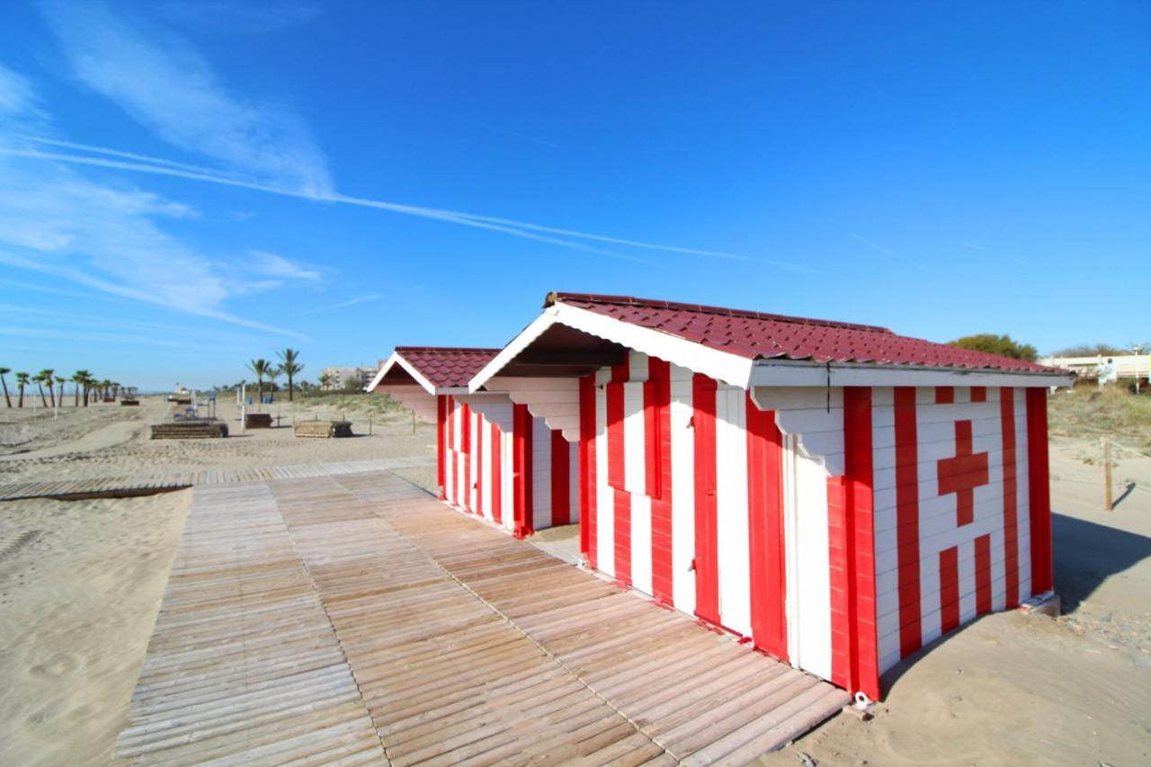 Global Properties, Apartamento De 2 Habitaciones Con Terraza Y Vistas Al Mar Canet d'En Berenguer Buitenkant foto